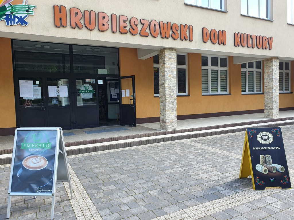 Kawiarenka Emerald w Hrubieszowskim Domu Kultury