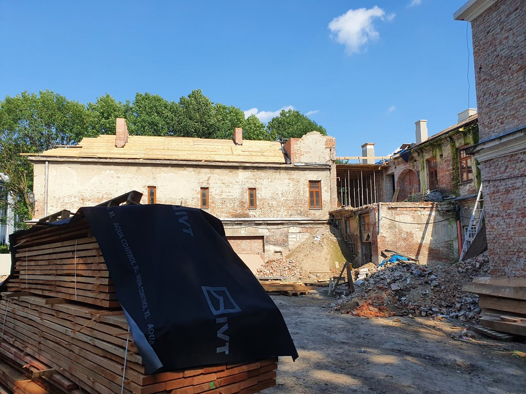 Remont budynku Syndykatu Rolniczego