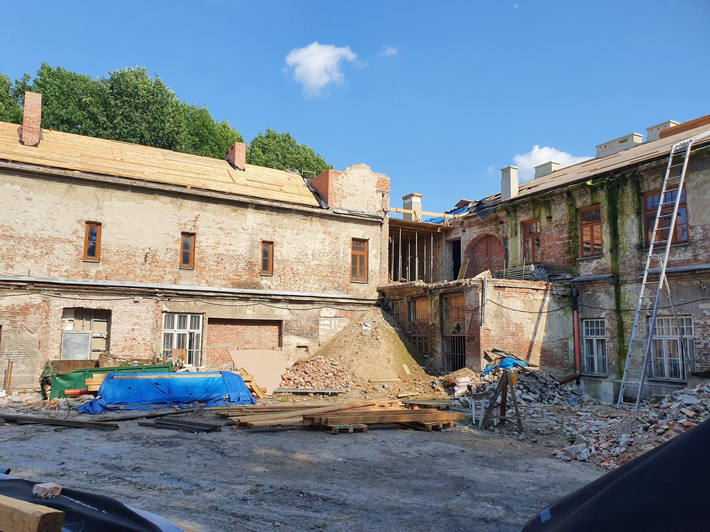 Remont budynku Syndykatu Rolniczego
