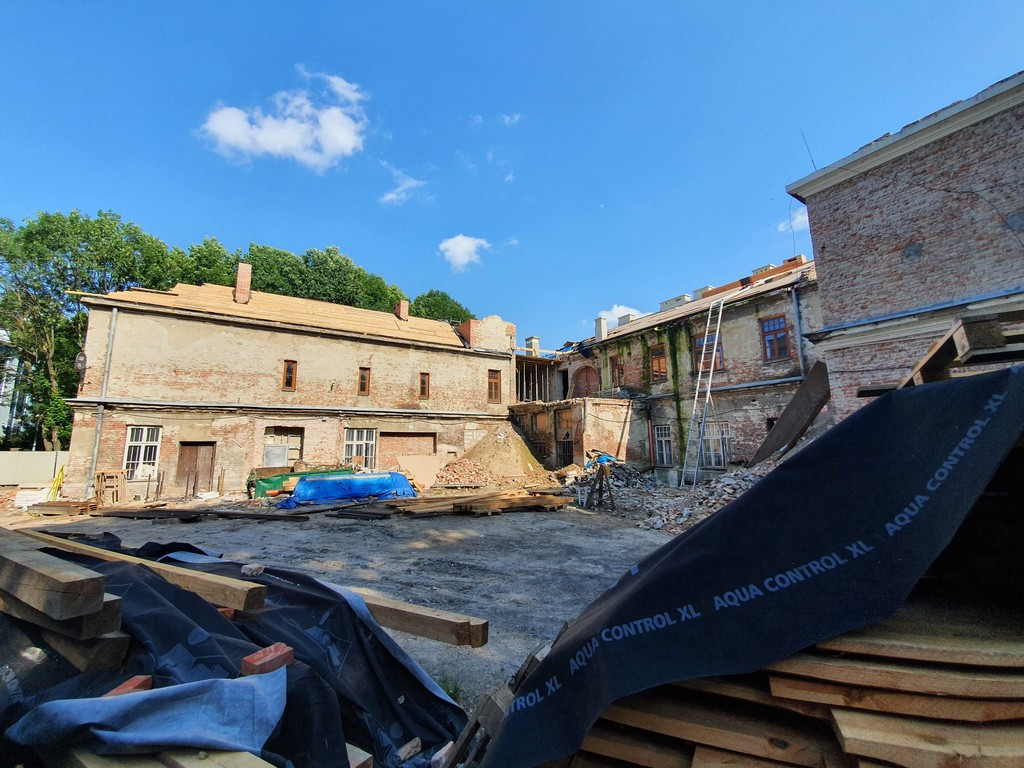 Remont budynku Syndykatu Rolniczego