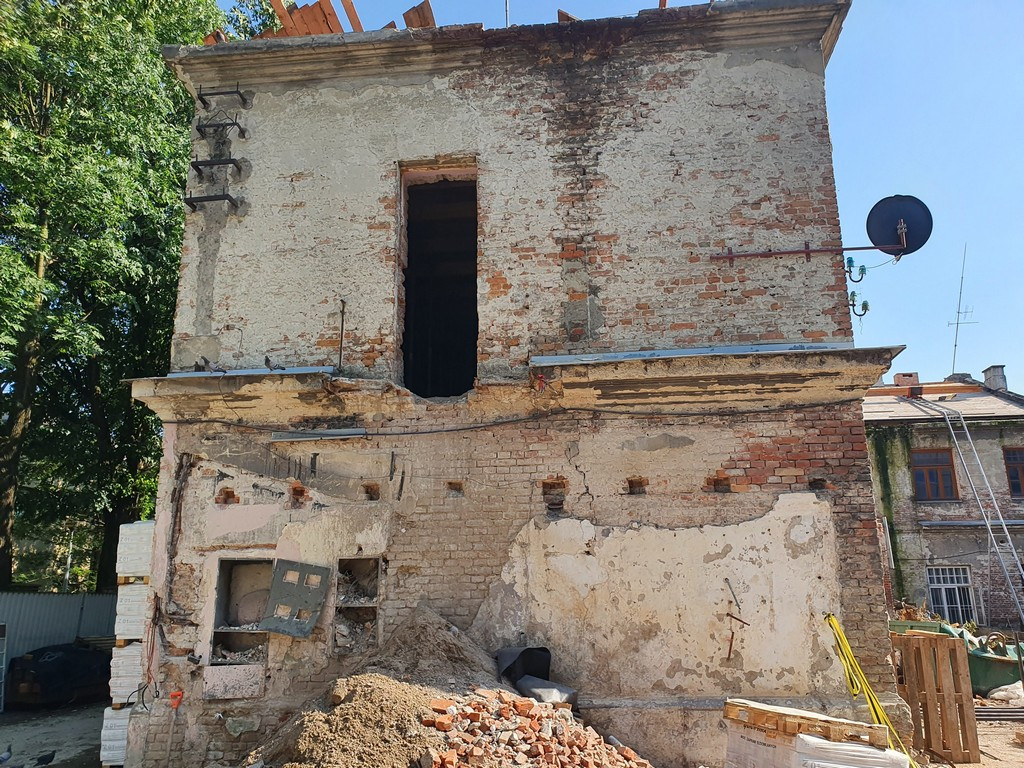 Remont budynku Syndykatu Rolniczego