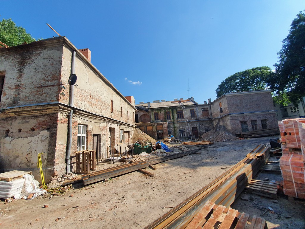 Remont budynku Syndykatu Rolniczego