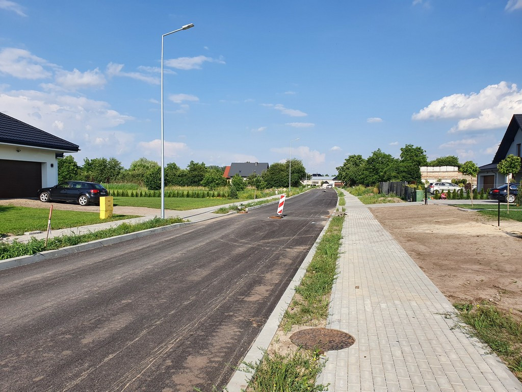 Hrubieszów: Prace przy budowie Storczykowej, Konwaliowej i Tulipanowej