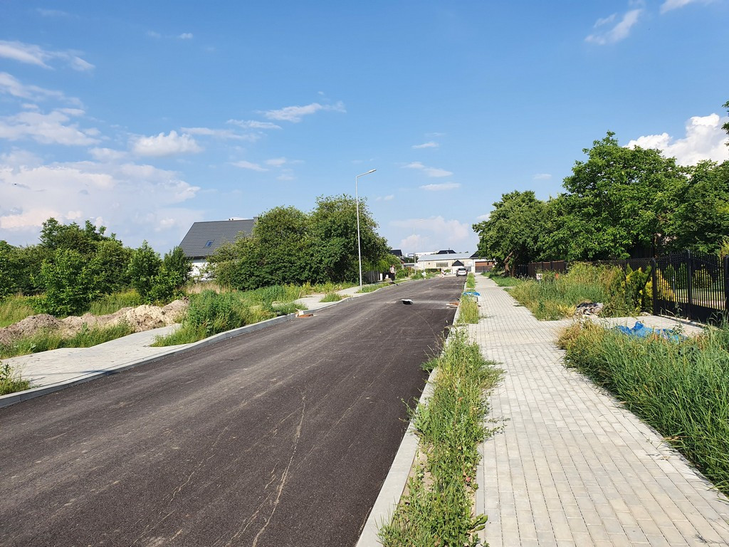 Hrubieszów: Prace przy budowie Storczykowej, Konwaliowej i Tulipanowej
