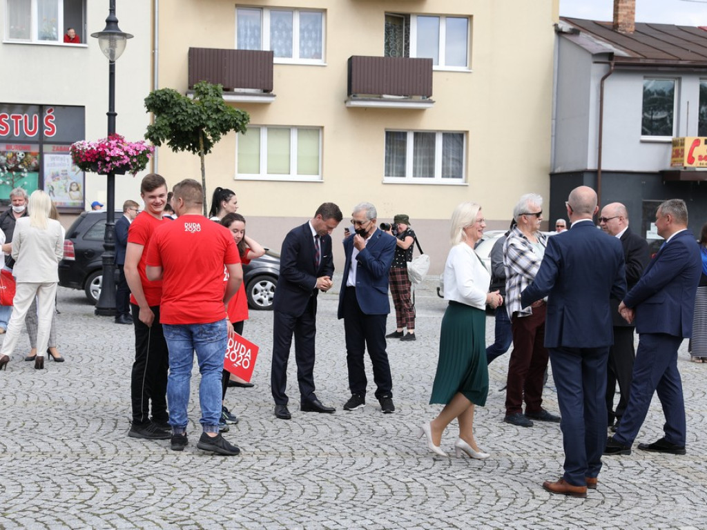 Hrubieszów: Spotkanie z wicepremierem Jackiem Sasinem - fotoreportaż