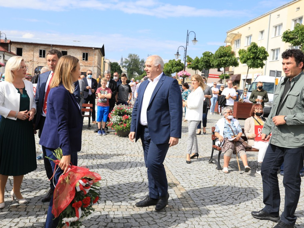 Hrubieszów: Spotkanie z wicepremierem Jackiem Sasinem - fotoreportaż