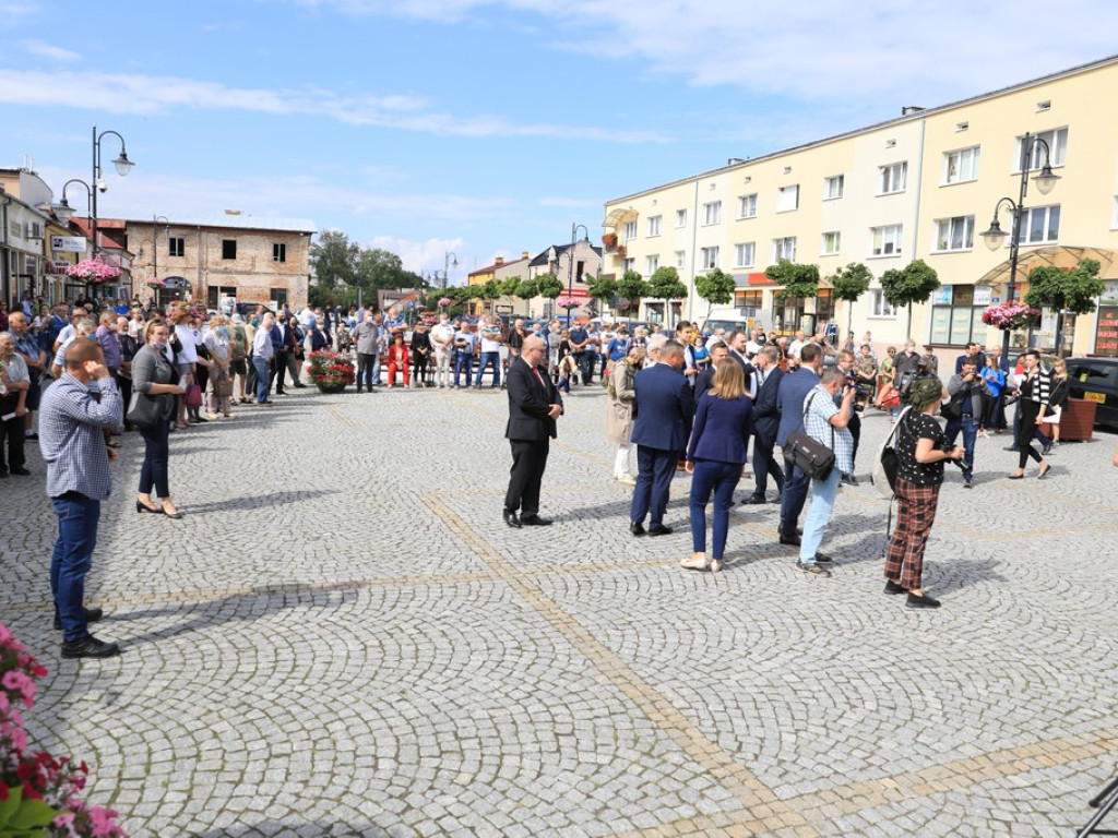 Hrubieszów: Spotkanie z wicepremierem Jackiem Sasinem - fotoreportaż