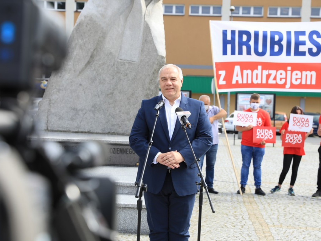 Hrubieszów: Spotkanie z wicepremierem Jackiem Sasinem - fotoreportaż
