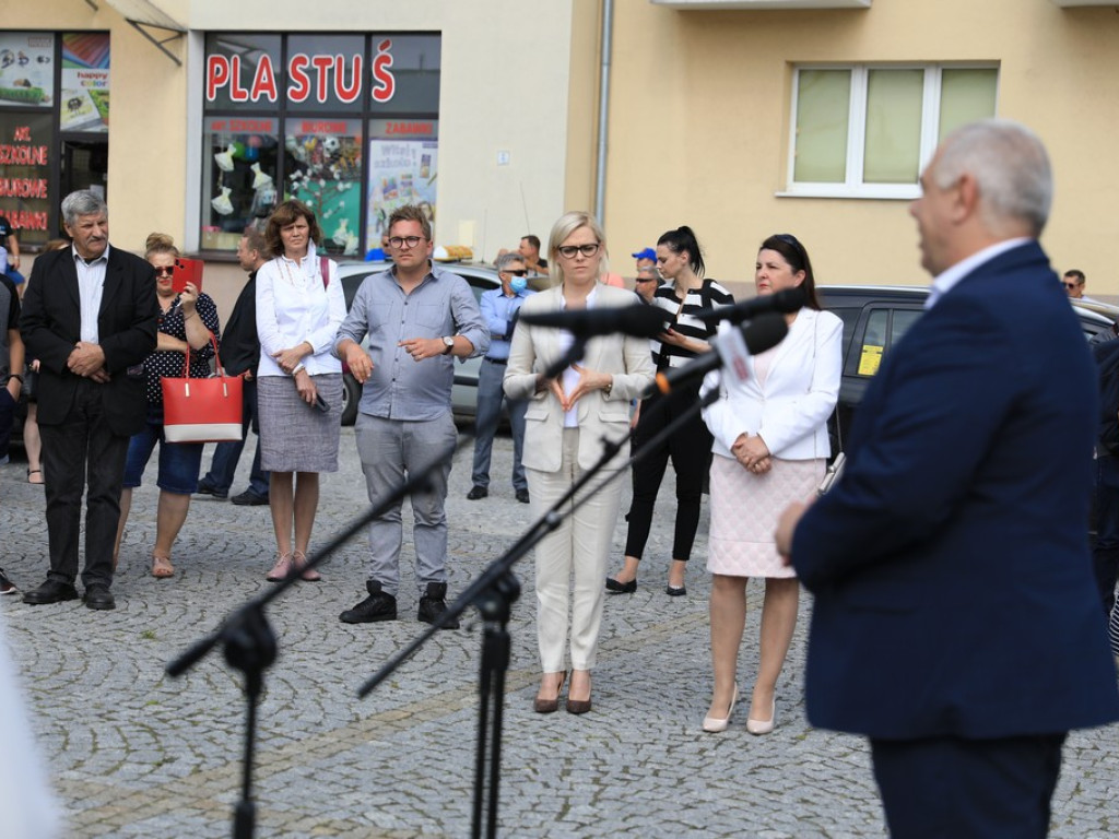 Hrubieszów: Spotkanie z wicepremierem Jackiem Sasinem - fotoreportaż