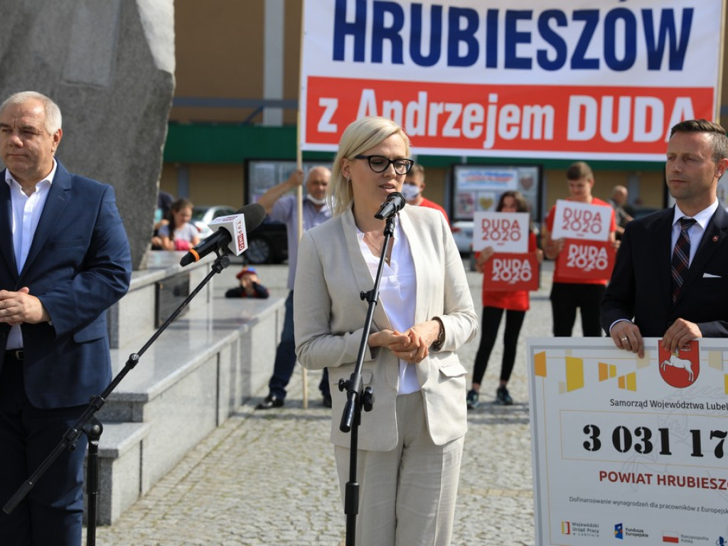 Hrubieszów: Spotkanie z wicepremierem Jackiem Sasinem - fotoreportaż