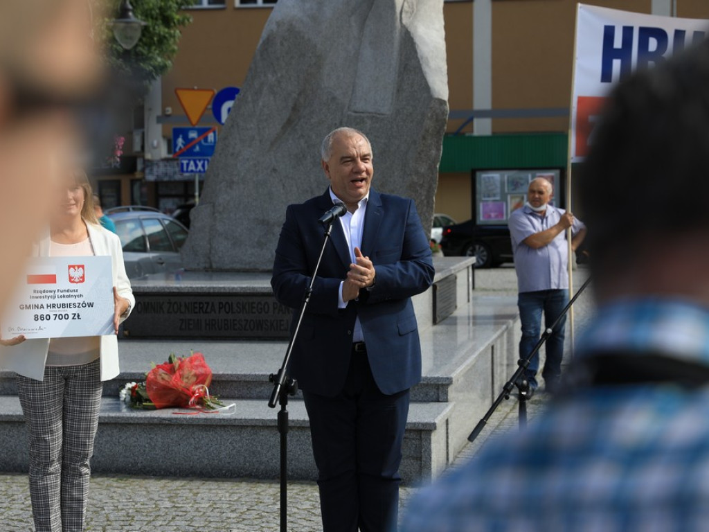 Hrubieszów: Spotkanie z wicepremierem Jackiem Sasinem - fotoreportaż