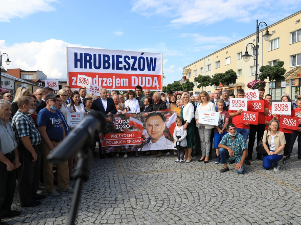Hrubieszów: Spotkanie z wicepremierem Jackiem Sasinem - fotoreportaż