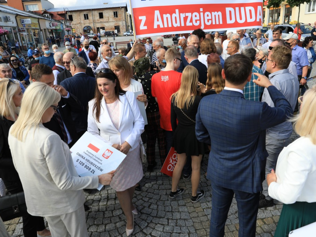 Hrubieszów: Spotkanie z wicepremierem Jackiem Sasinem - fotoreportaż