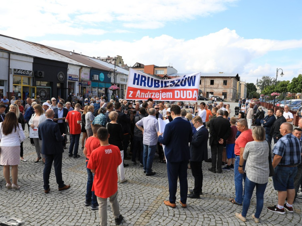 Hrubieszów: Spotkanie z wicepremierem Jackiem Sasinem - fotoreportaż