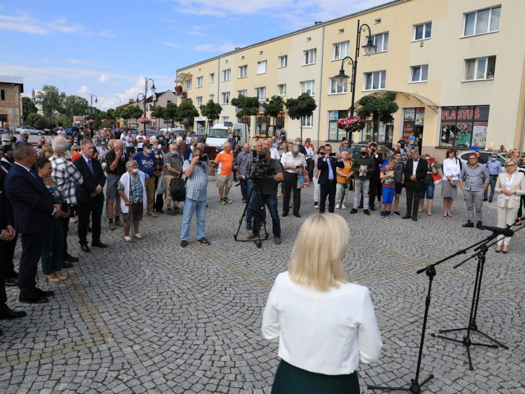 Jacek Sasin w Hrubieszowie. Polityczny konflikt w PiS - komentarze radnych