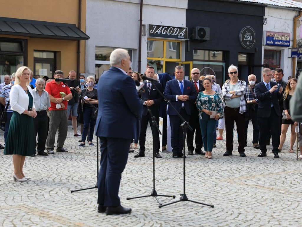 Jacek Sasin w Hrubieszowie. Polityczny konflikt w PiS - komentarze radnych