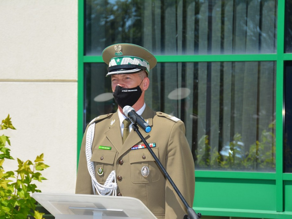 Ślubowanie nowo przyjętych funkcjonariuszy NOSG