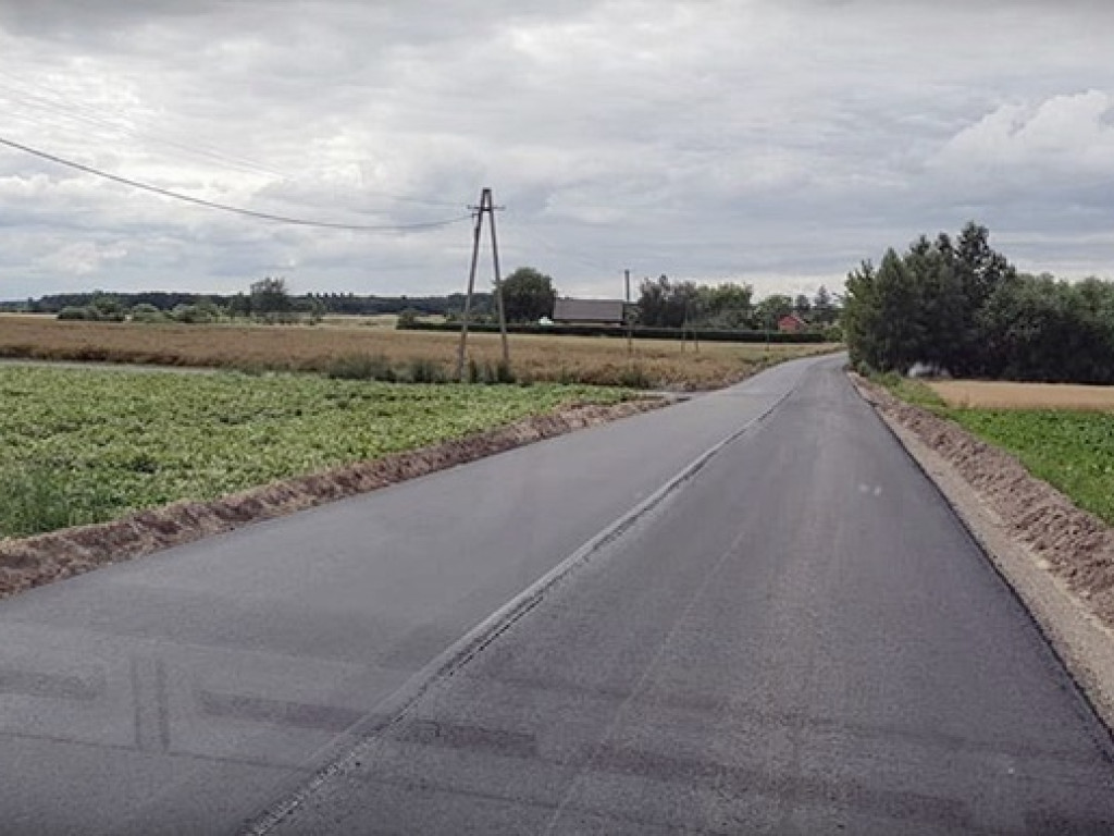 Trwa remont drogi w Brodzicy