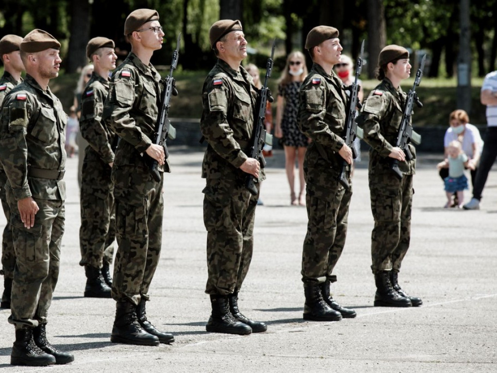 Przysięga lubelskich Terytorialsów