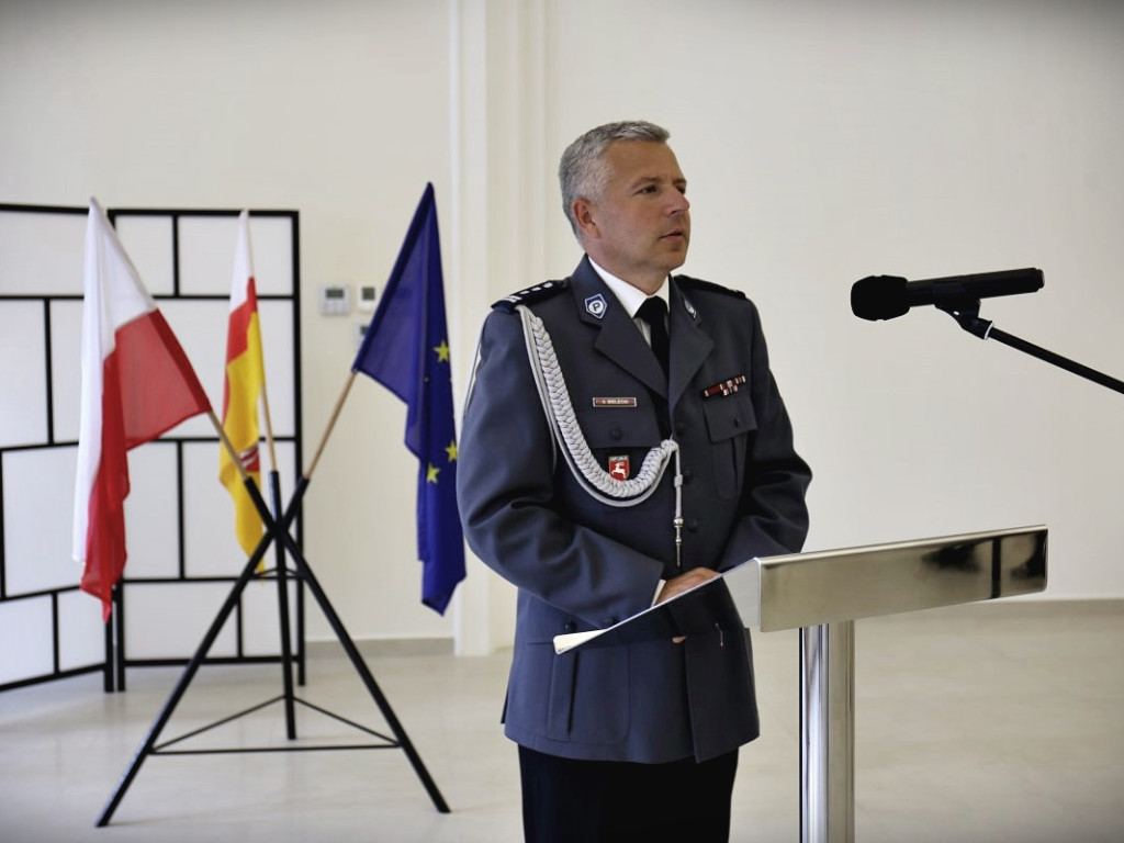 Ślubowanie nowych policjantów