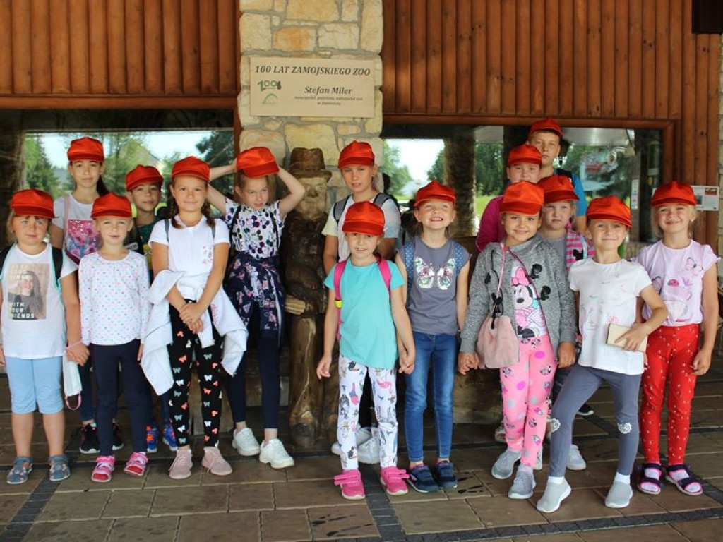 Dzieci z Werbkowic na wycieczce w ZOO