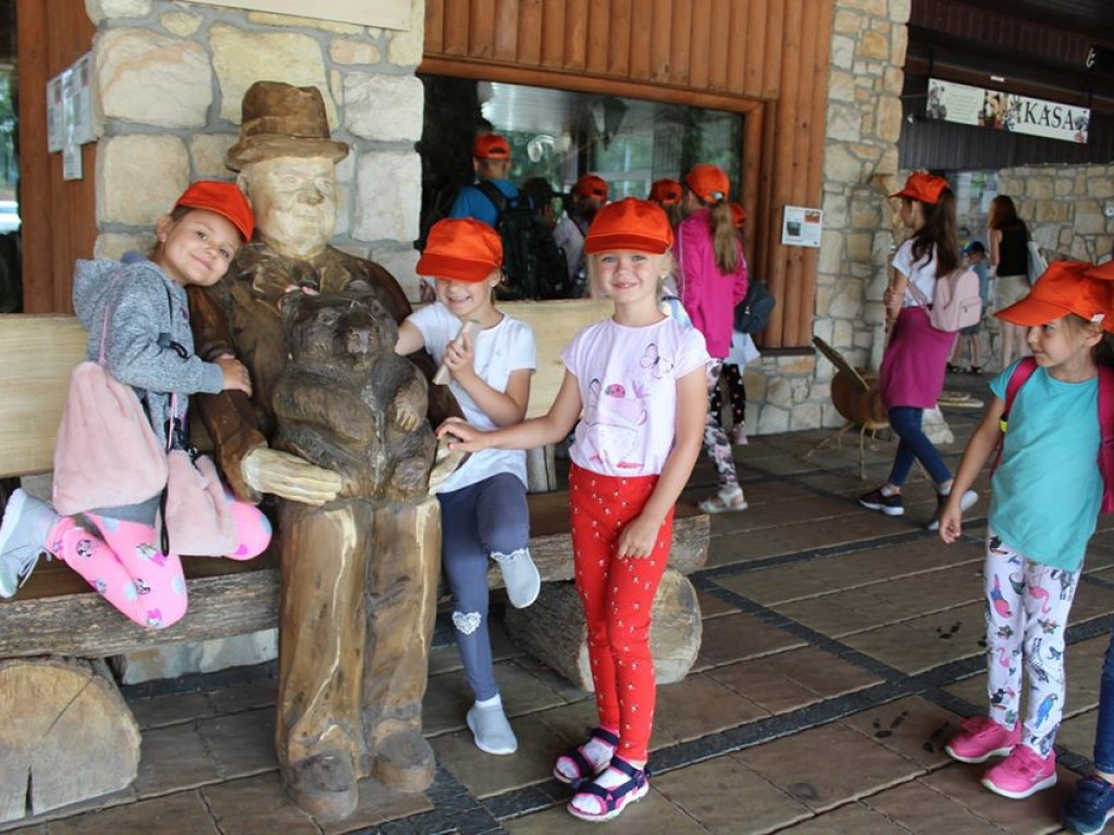 Dzieci z Werbkowic na wycieczce w ZOO