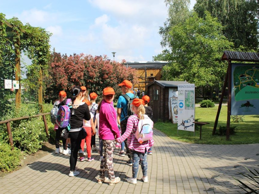 Dzieci z Werbkowic na wycieczce w ZOO