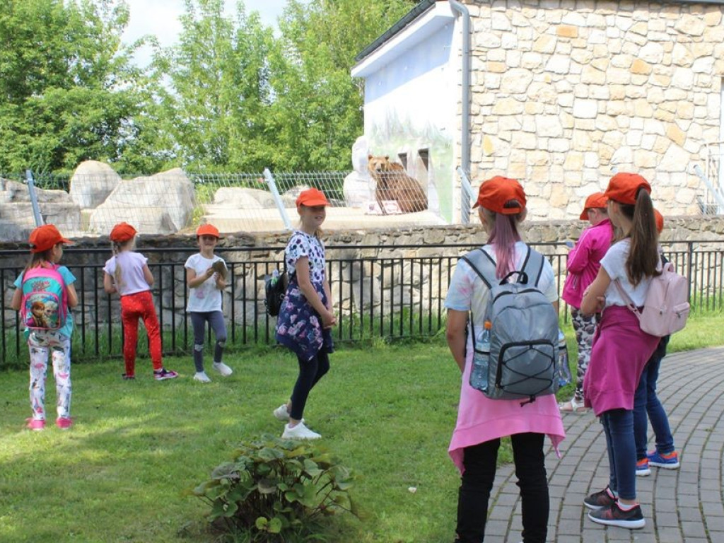 Dzieci z Werbkowic na wycieczce w ZOO