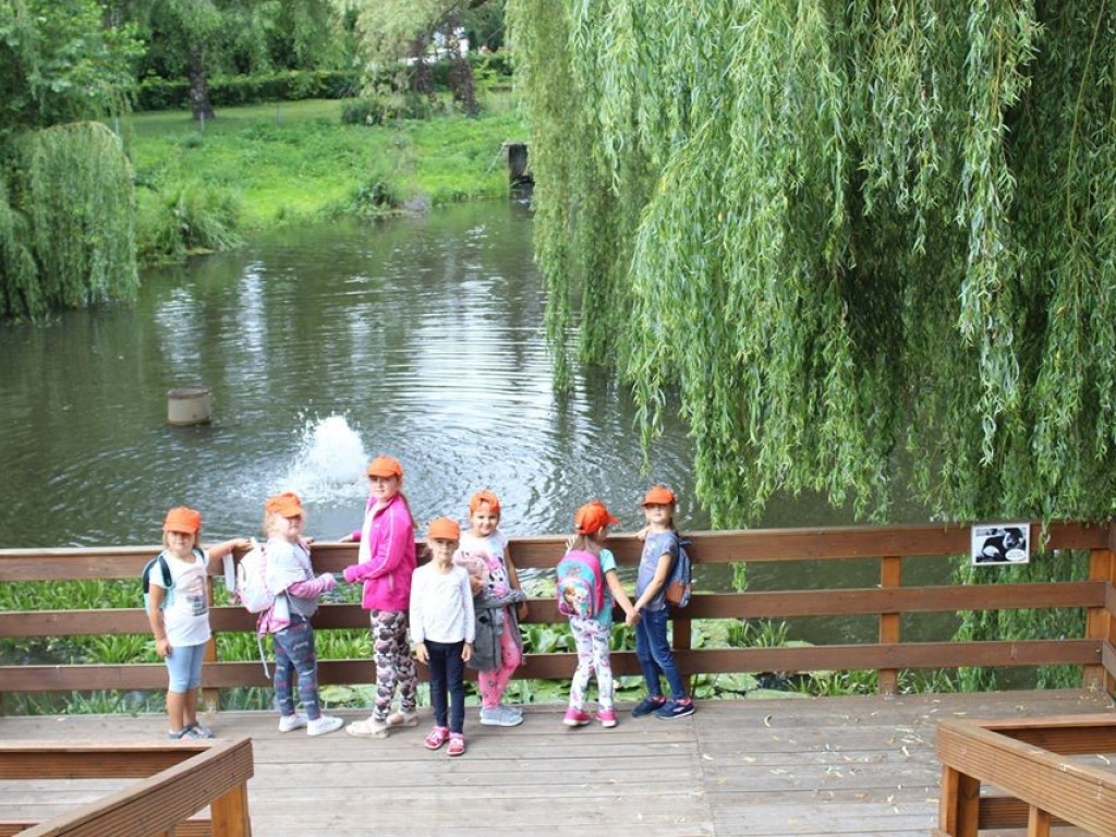 Dzieci z Werbkowic na wycieczce w ZOO