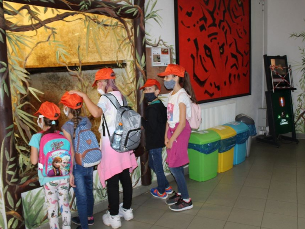Dzieci z Werbkowic na wycieczce w ZOO