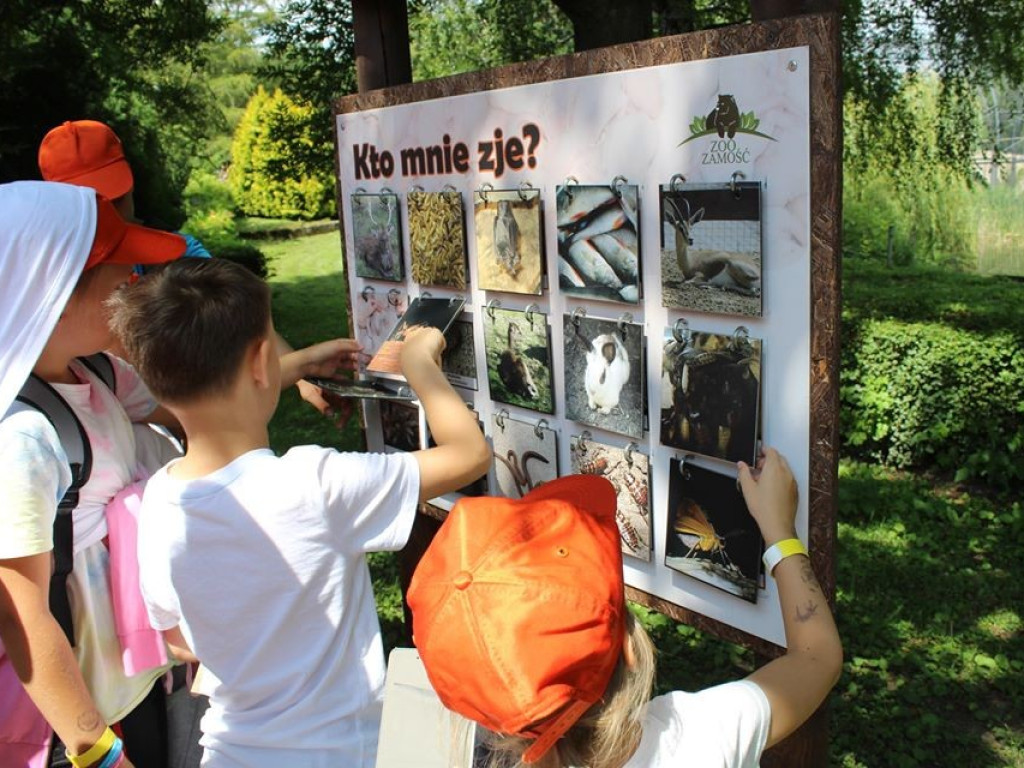 Dzieci z Werbkowic na wycieczce w ZOO