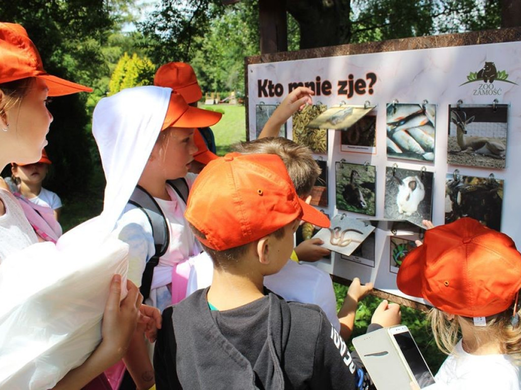 Dzieci z Werbkowic na wycieczce w ZOO