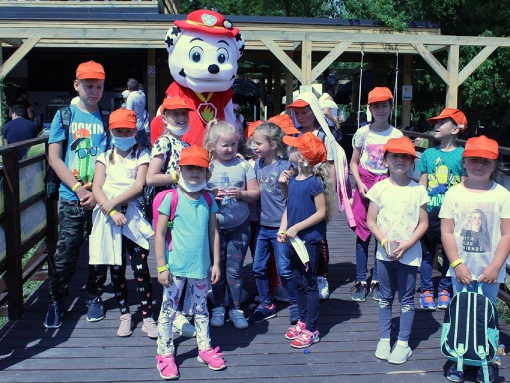 Dzieci z Werbkowic na wycieczce w ZOO