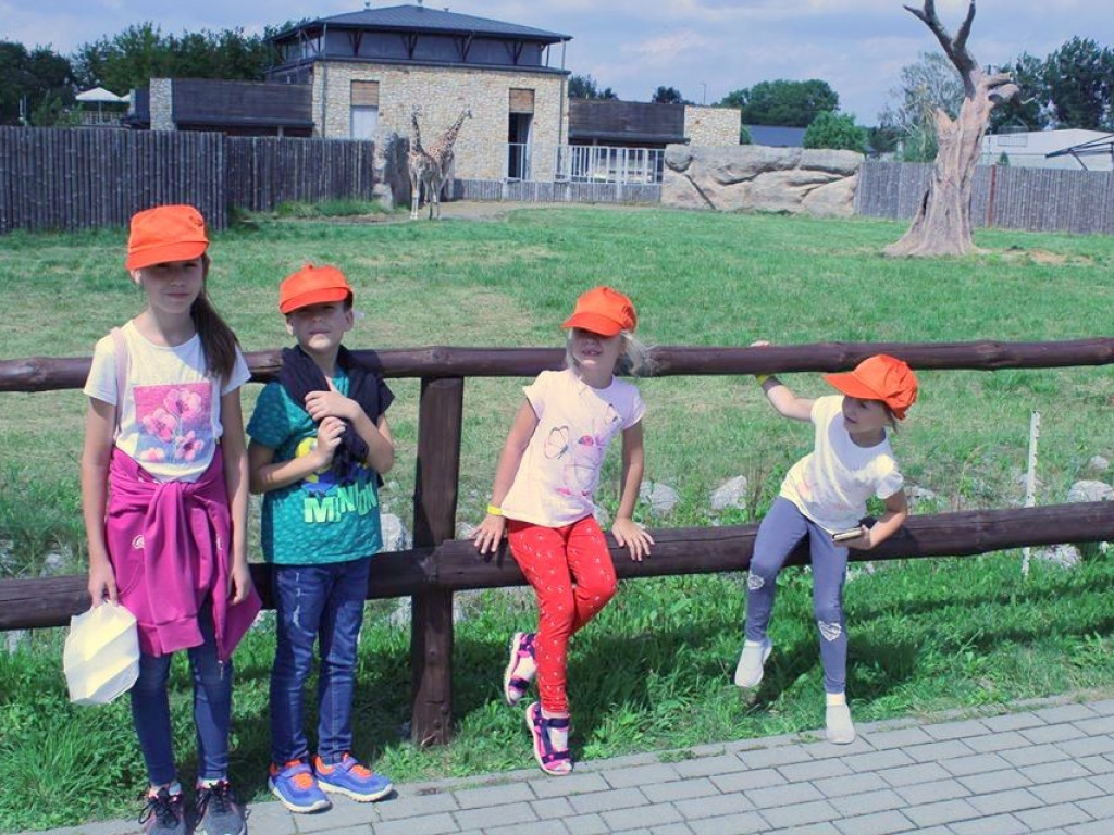 Dzieci z Werbkowic na wycieczce w ZOO