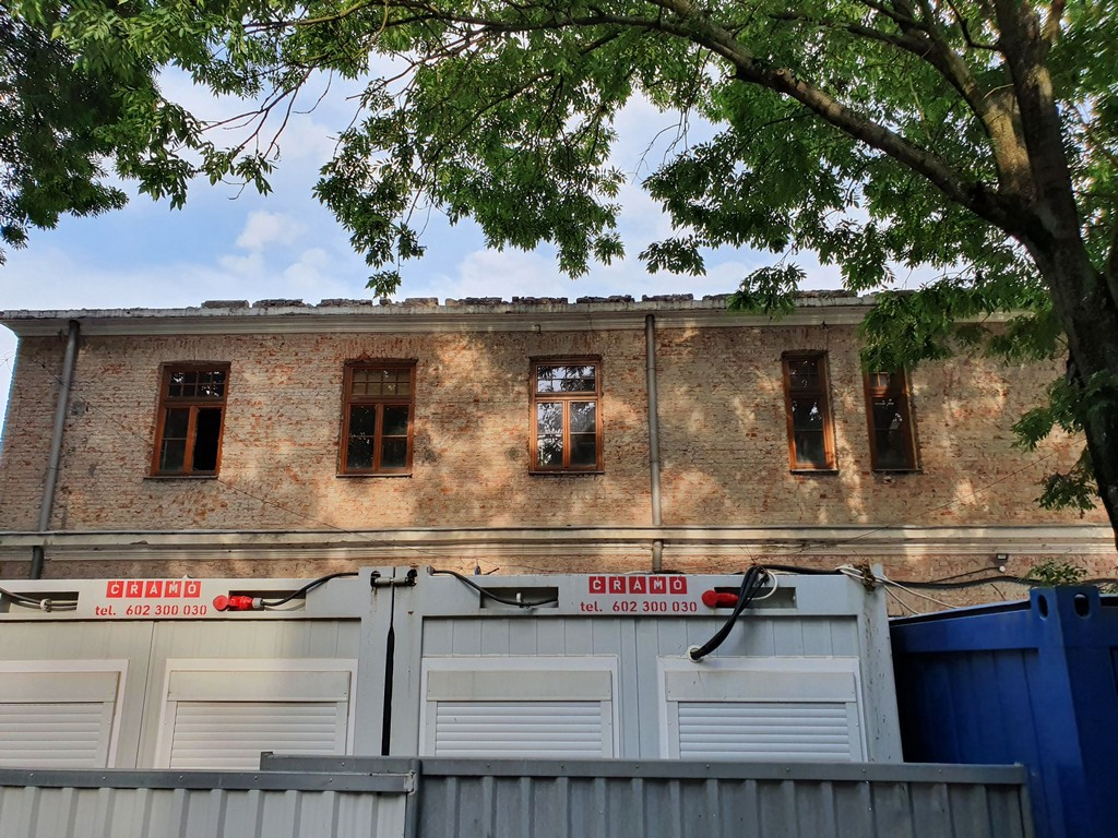 Hrubieszów: Trwa remont budynku Syndykatu Rolniczego