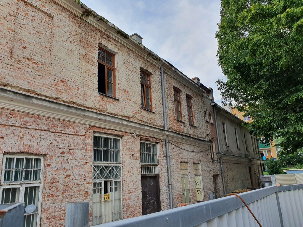 Hrubieszów: Trwa remont budynku Syndykatu Rolniczego