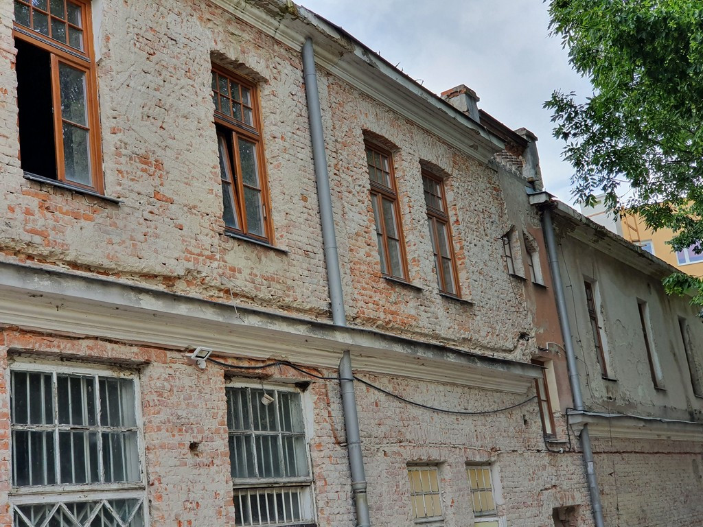 Hrubieszów: Trwa remont budynku Syndykatu Rolniczego