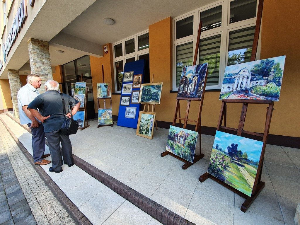 Pokaz prac 42 Pleneru Malarskiego - Hrubieszów 2020