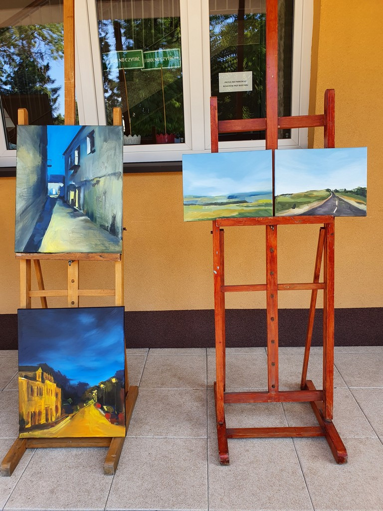 Pokaz prac 42 Pleneru Malarskiego - Hrubieszów 2020