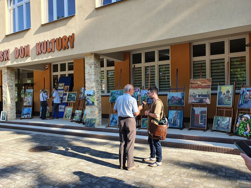 Pokaz prac 42 Pleneru Malarskiego - Hrubieszów 2020