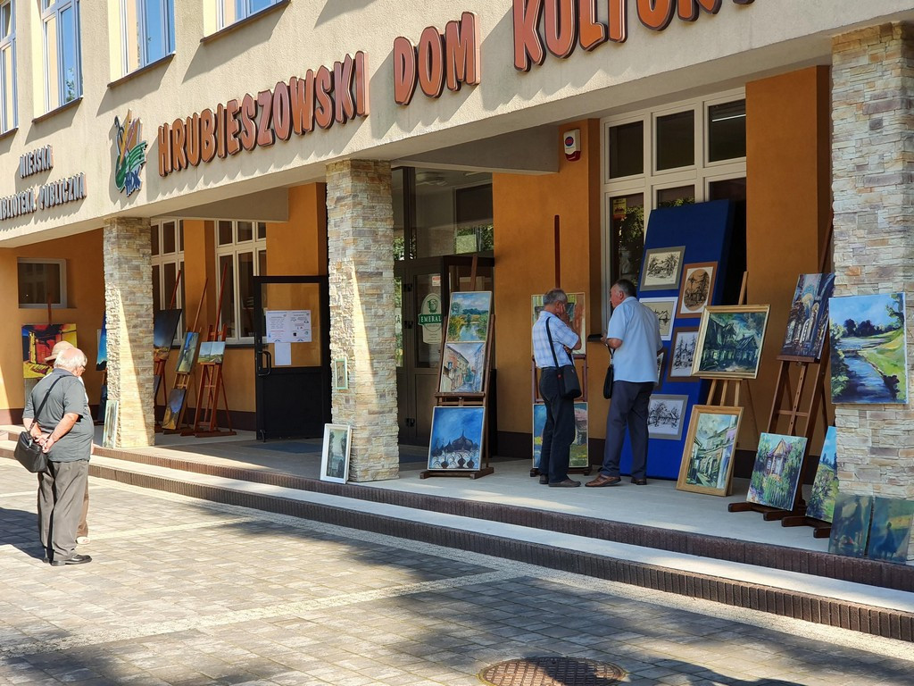 Pokaz prac 42 Pleneru Malarskiego - Hrubieszów 2020