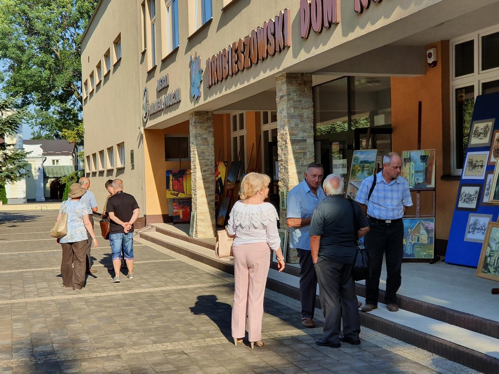 Pokaz prac 42 Pleneru Malarskiego - Hrubieszów 2020