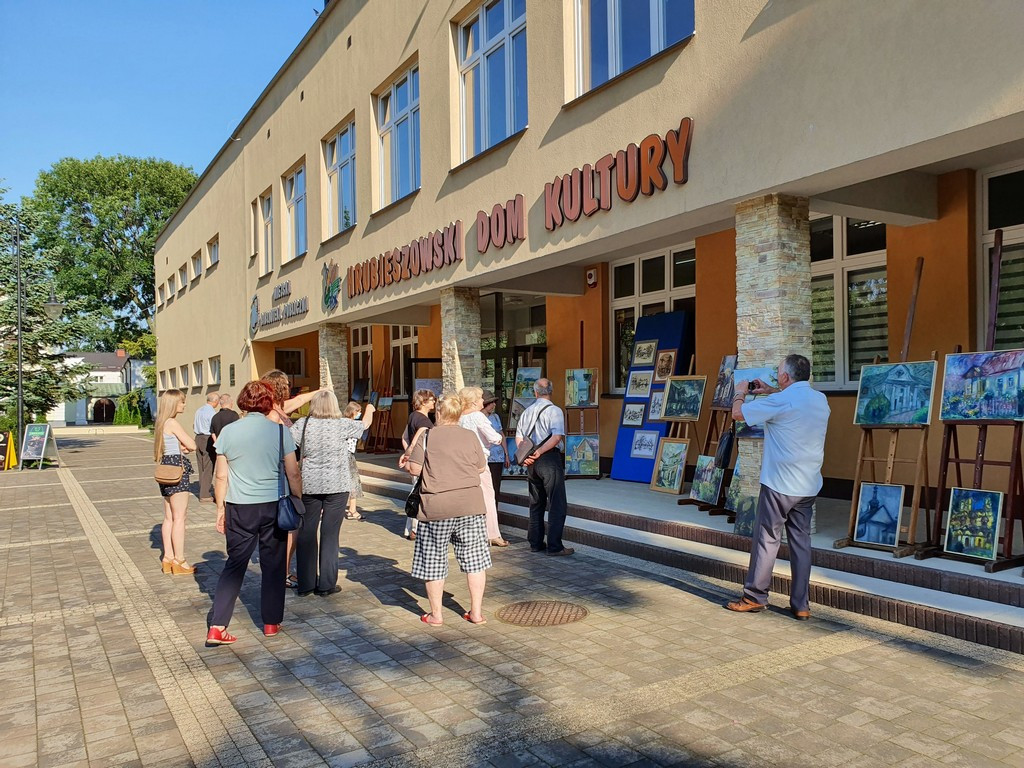 Pokaz prac 42 Pleneru Malarskiego - Hrubieszów 2020