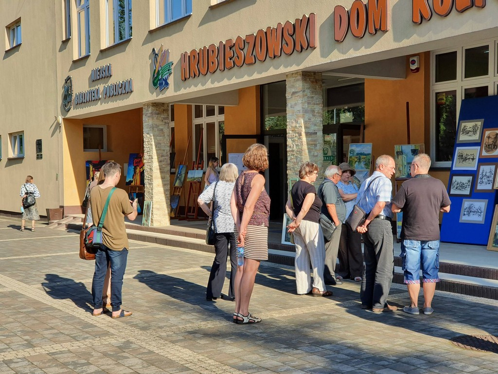 Pokaz prac 42 Pleneru Malarskiego - Hrubieszów 2020