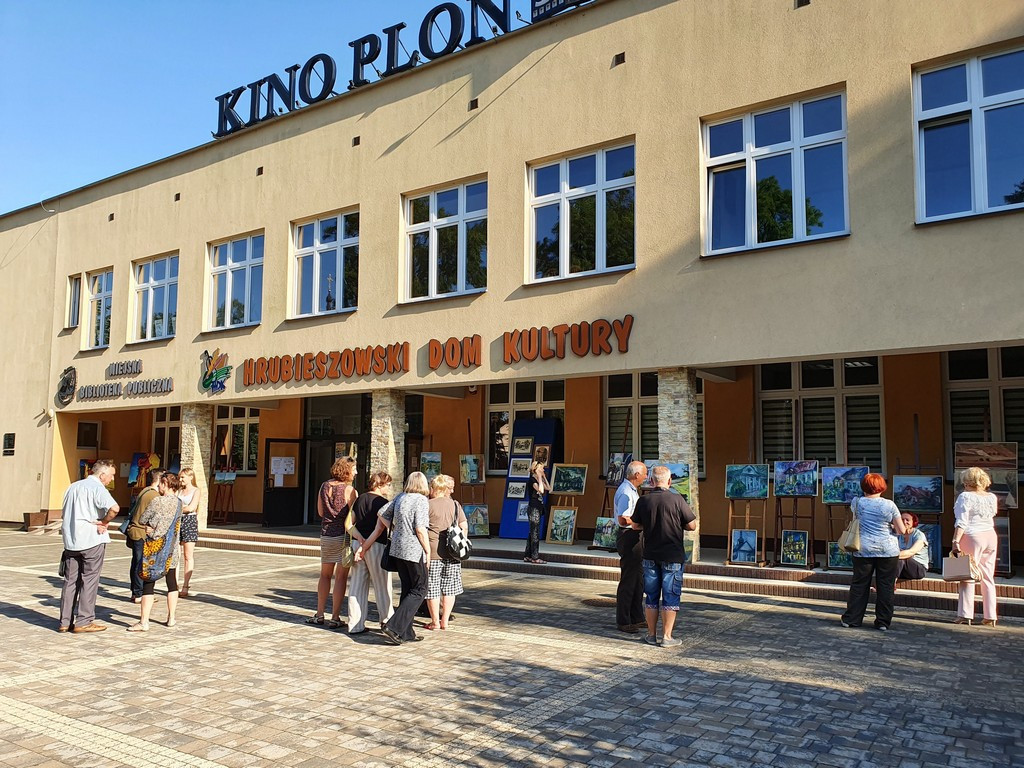 Pokaz prac 42 Pleneru Malarskiego - Hrubieszów 2020