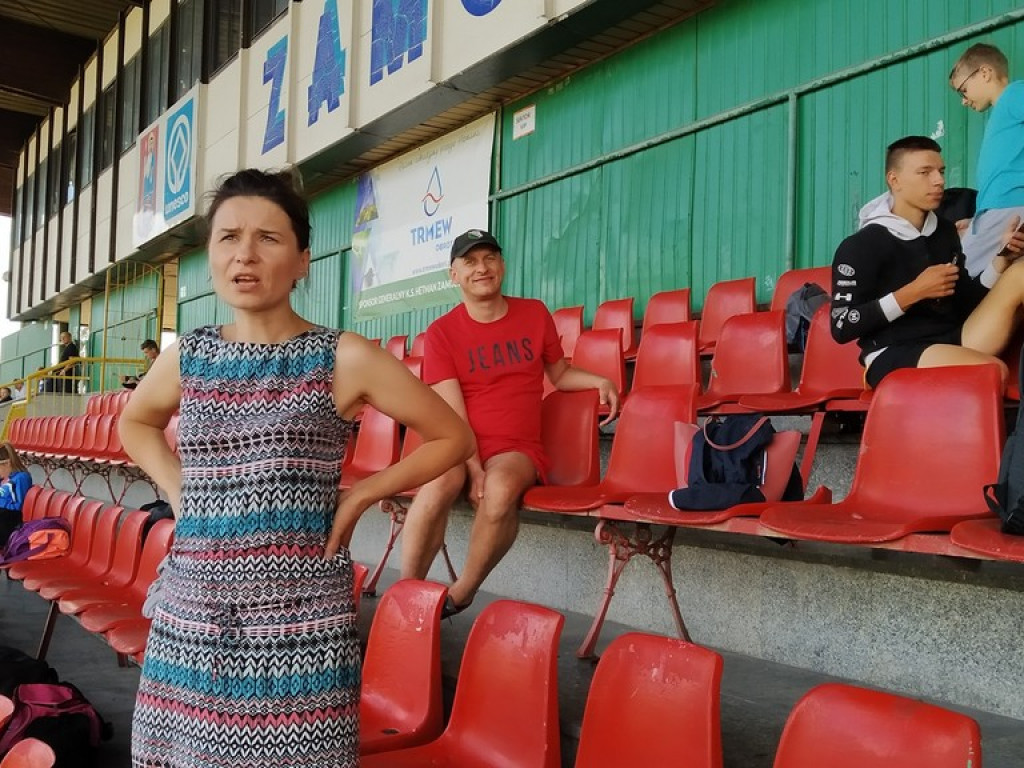 Lekkoatleci Unii rywalizowali w Zamościu - Pech Karoliny Gajewskiej
