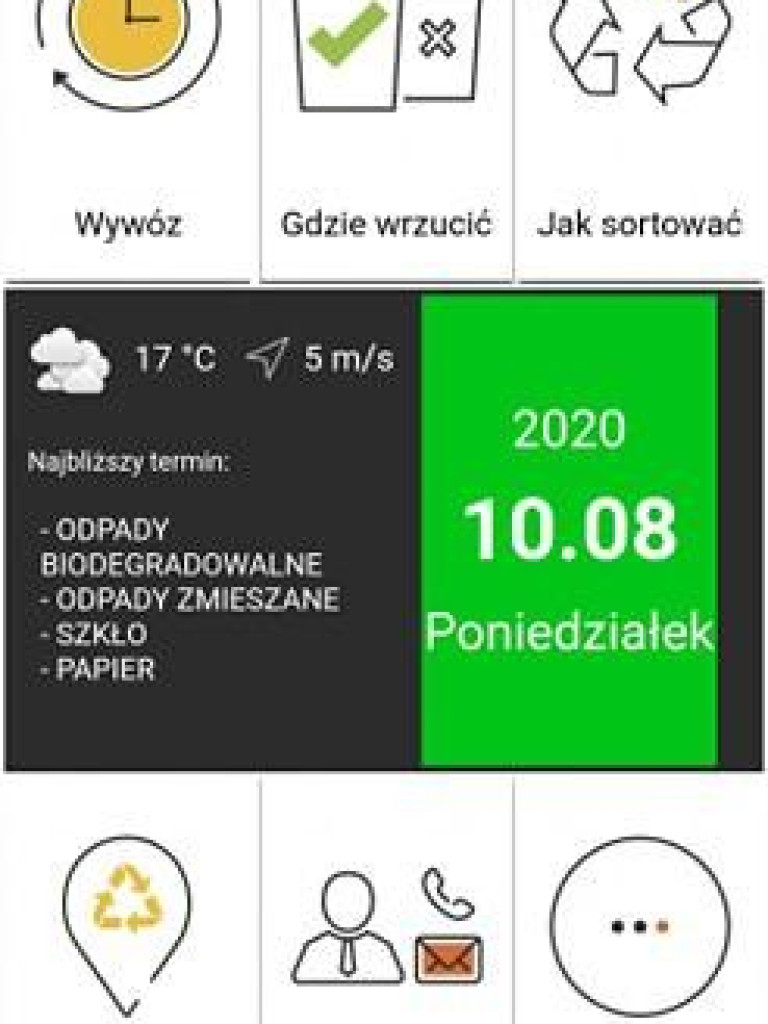 EcoHarmonogram - aplikacja mobilna dla mieszkańców Hrubieszowa