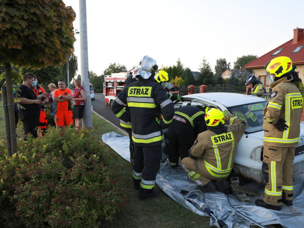 Hrubieszów: Ćwiczenia OSP - fotoreportaż