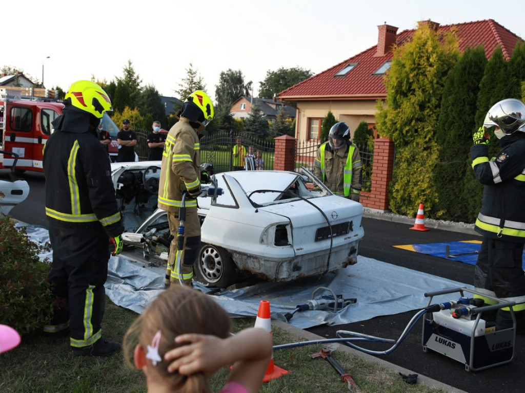 Hrubieszów: Ćwiczenia OSP - fotoreportaż