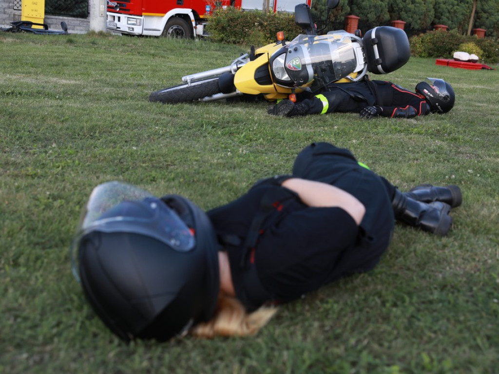 Hrubieszów: Ćwiczenia OSP - fotoreportaż